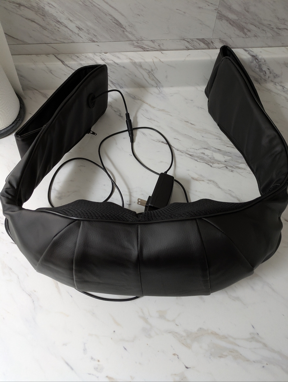 Black Neck and Shoulder Massager with Power Adapter